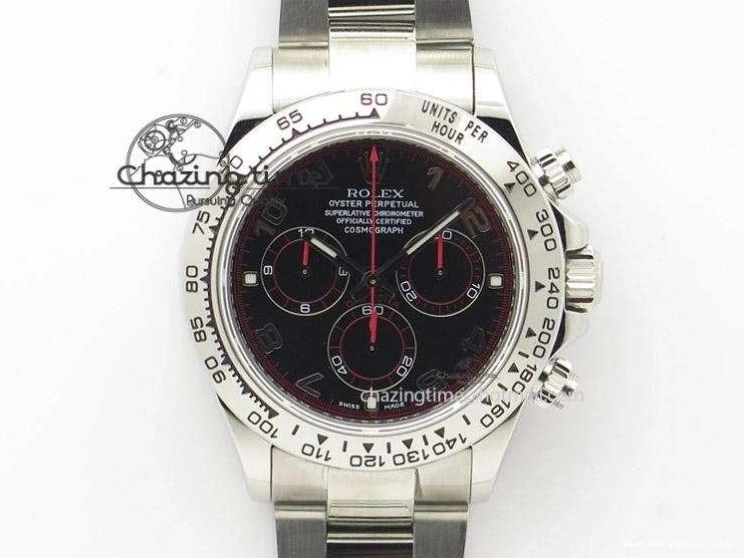 AAA Replica Watches 126515 Best VSF Black 114 (Weighted) 1:1 V2 Dial Oysterflex RG EasyCare Strap on Daytona Edition VS4131 0113